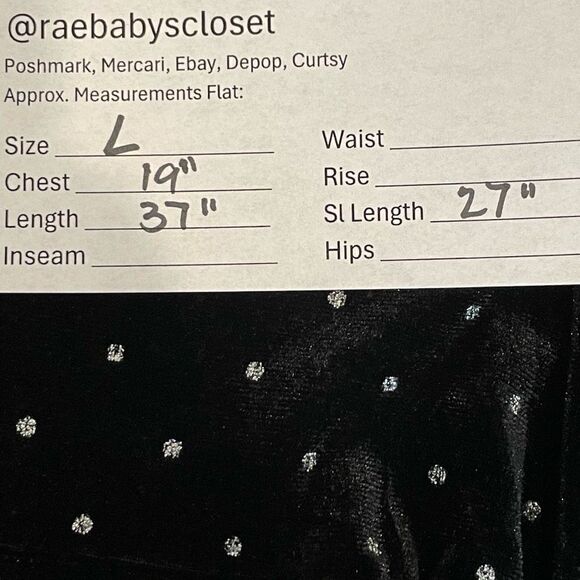 Betsey Johnson Black Power Sleeve Metallic Dot Velvet Dress Size L New - Picture 8 of 10